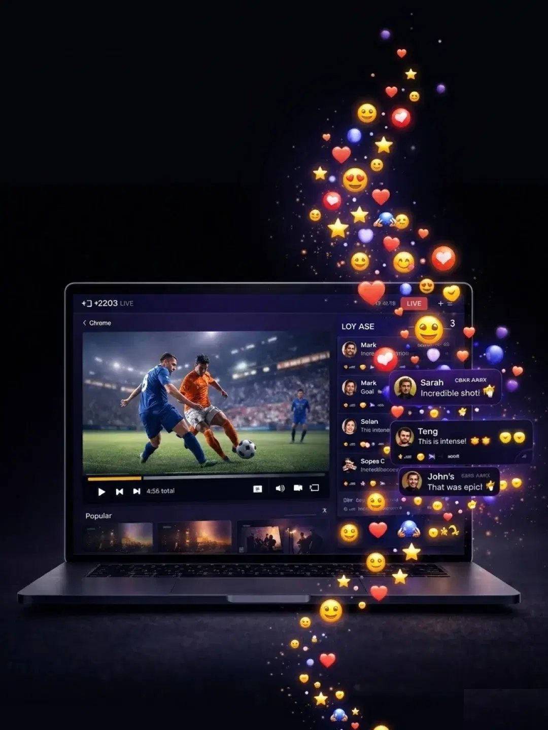 Your business, in real time showcase image